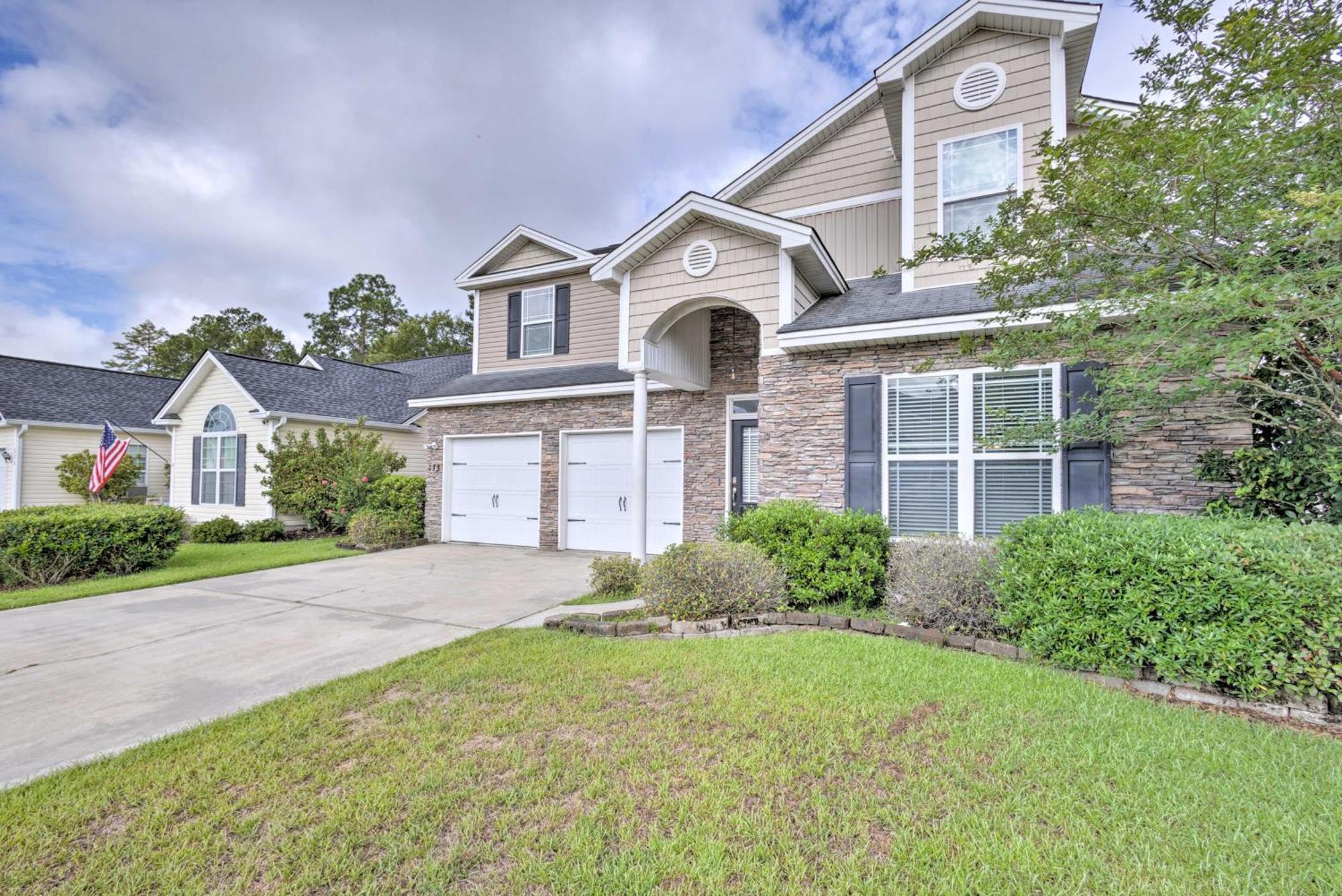 Spacious Pooler Home With Family-Friendly Perks Savannah Zewnętrze zdjęcie